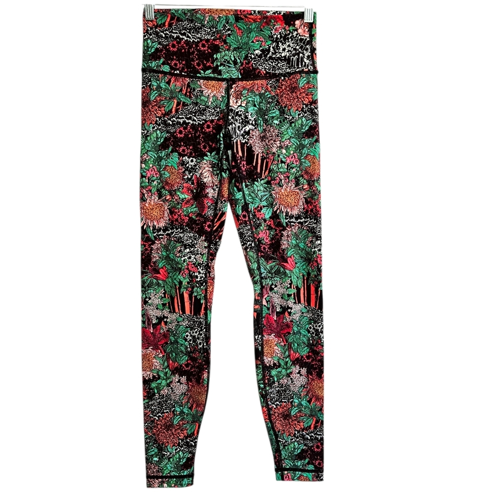 Lululemon Wunder Under Hi-Rise Tight 28" In Zen Garden Multi - Picture 6 of 13